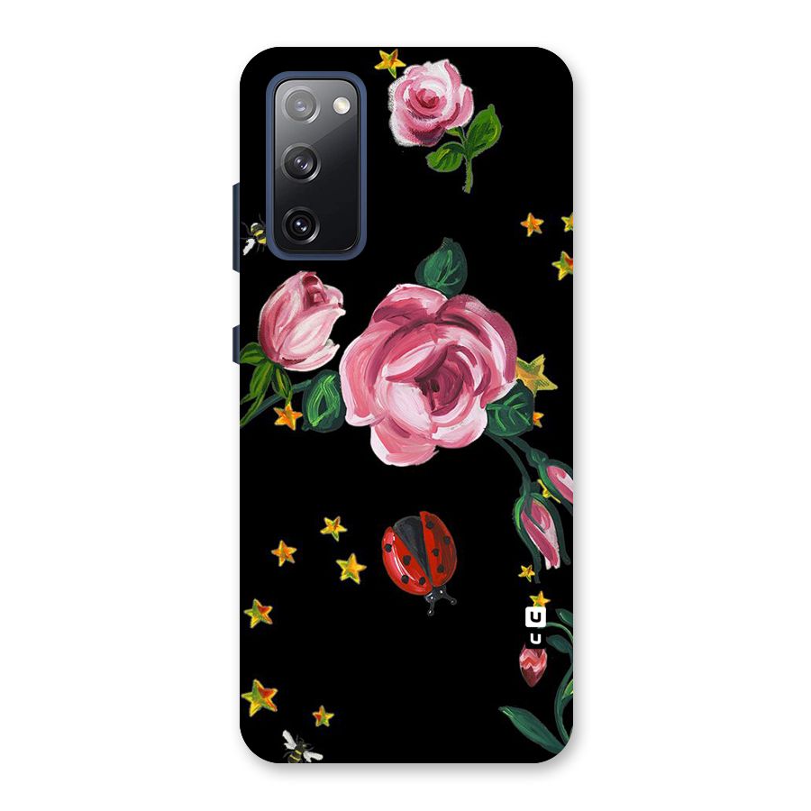 Ladybird And Floral Back Case for Galaxy S20 FE