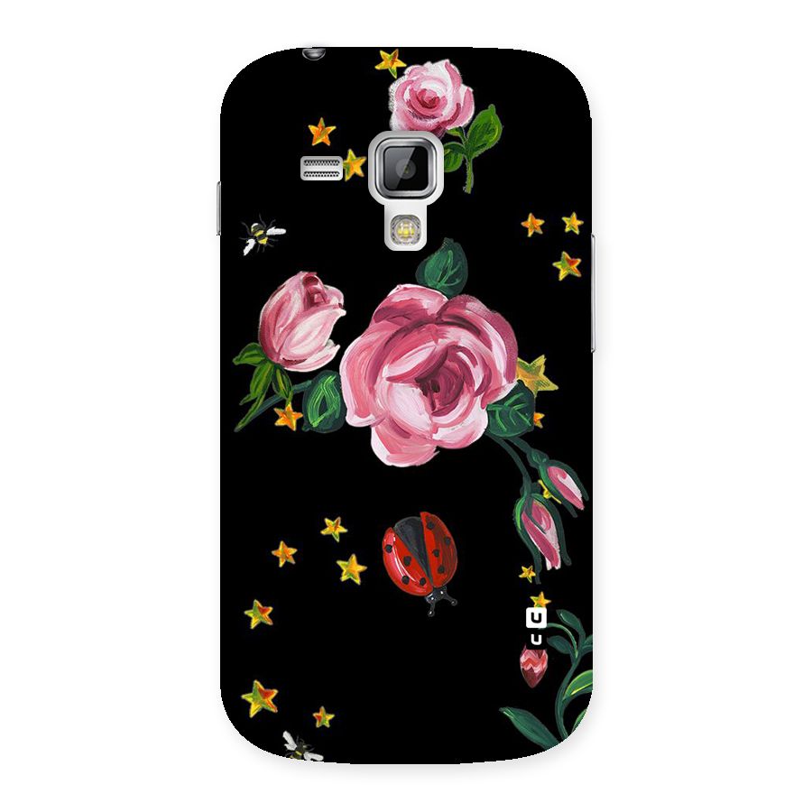 Ladybird And Floral Back Case for Galaxy S Duos
