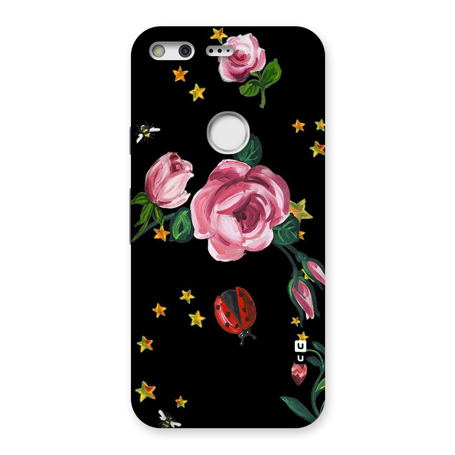 Ladybird And Floral Back Case for Google Pixel