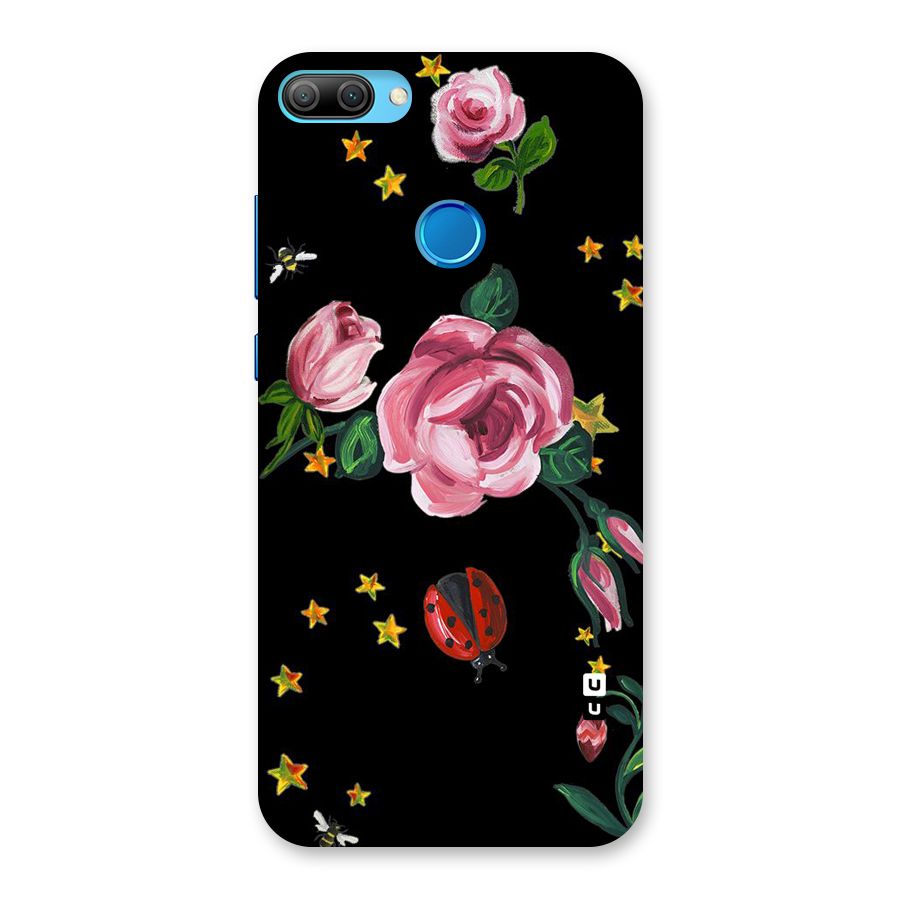 Ladybird And Floral Back Case for Honor 9N
