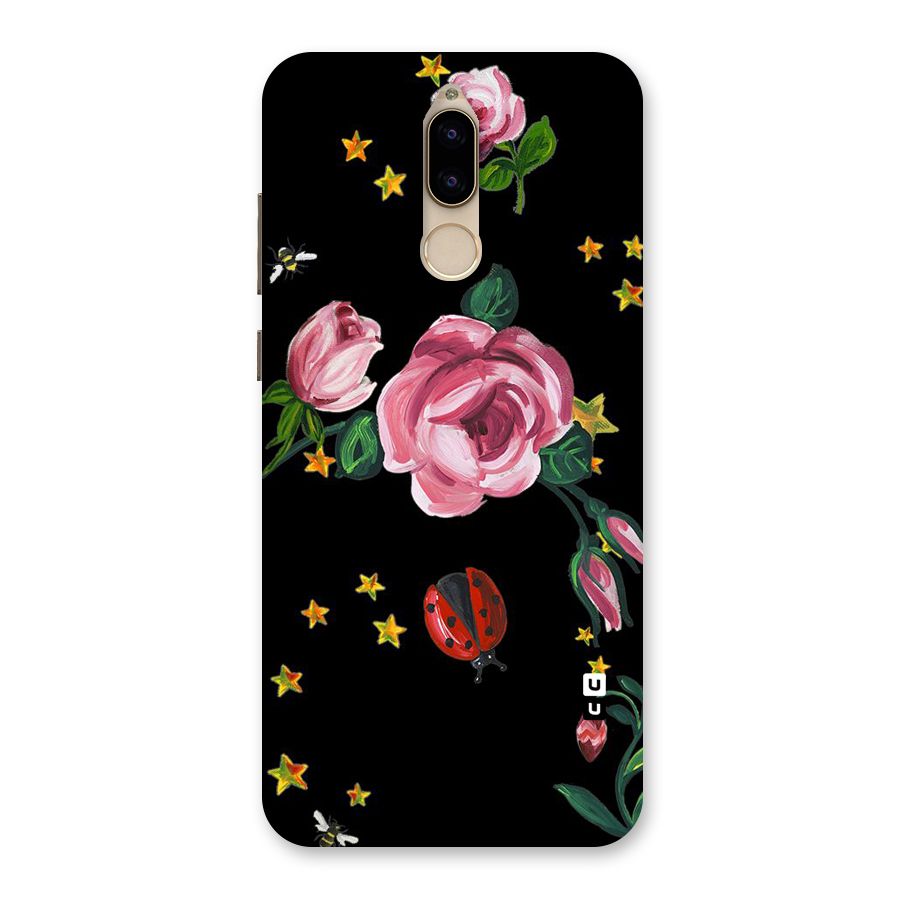 Ladybird And Floral Back Case for Honor 9i