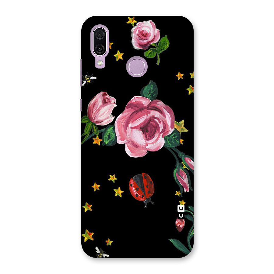 Ladybird And Floral Back Case for Honor Play