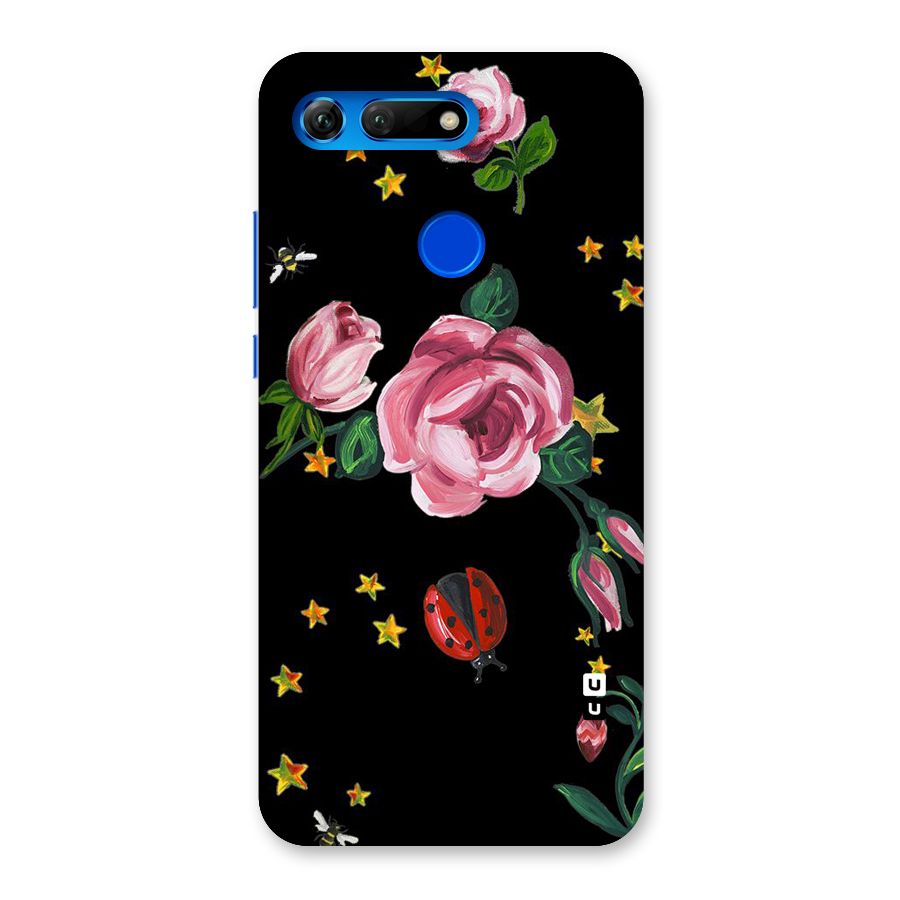 Ladybird And Floral Back Case for Honor View 20