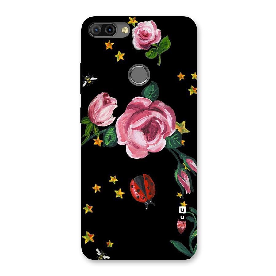 Ladybird And Floral Back Case for Infinix Hot 6 Pro