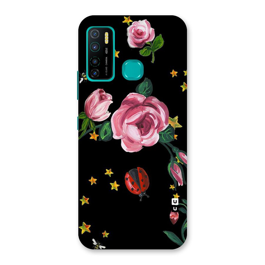 Ladybird And Floral Back Case for Infinix Hot 9 Pro