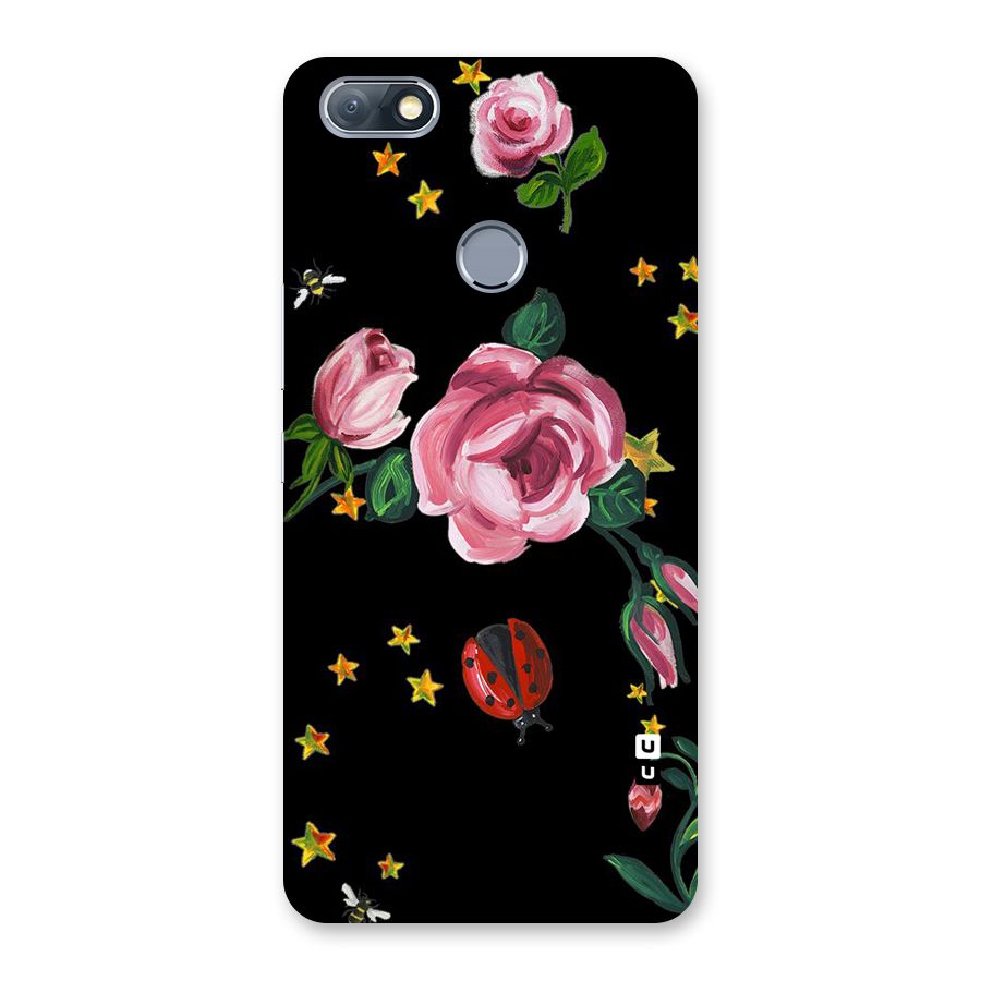 Ladybird And Floral Back Case for Infinix Note 5