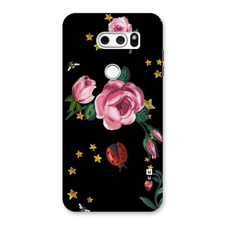 Ladybird And Floral Back Case for LG V30