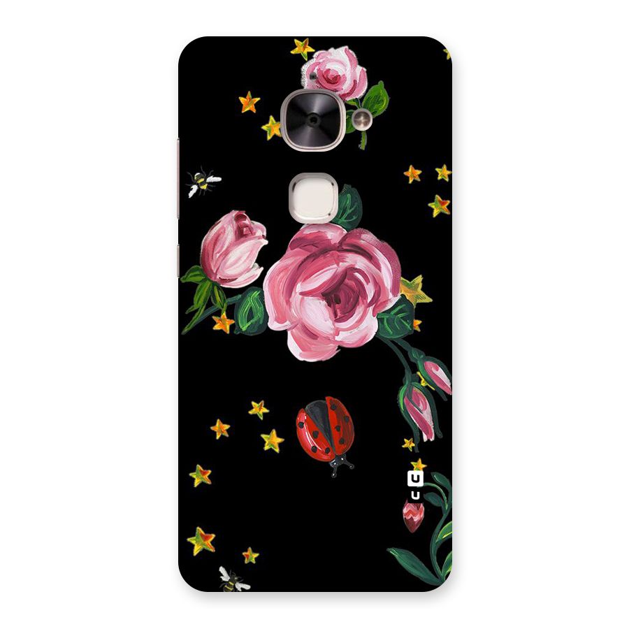 Ladybird And Floral Back Case for Le 2