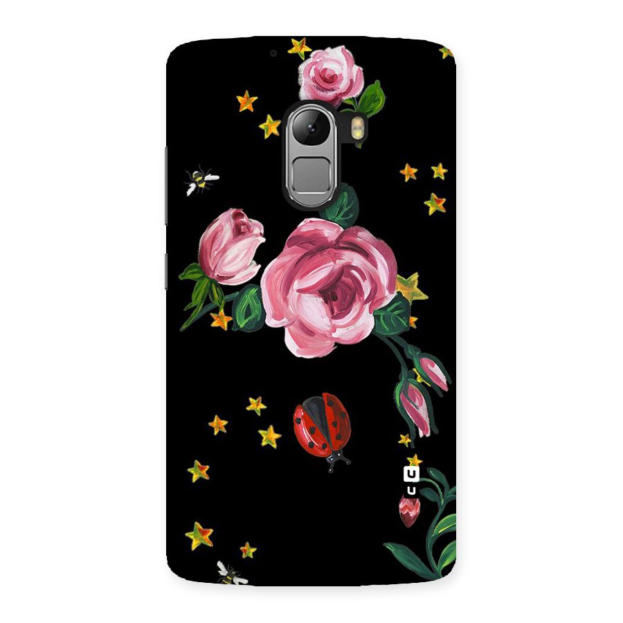Ladybird And Floral Back Case for Lenovo K4 Note
