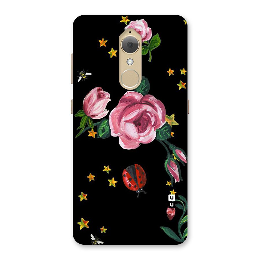 Ladybird And Floral Back Case for Lenovo K8