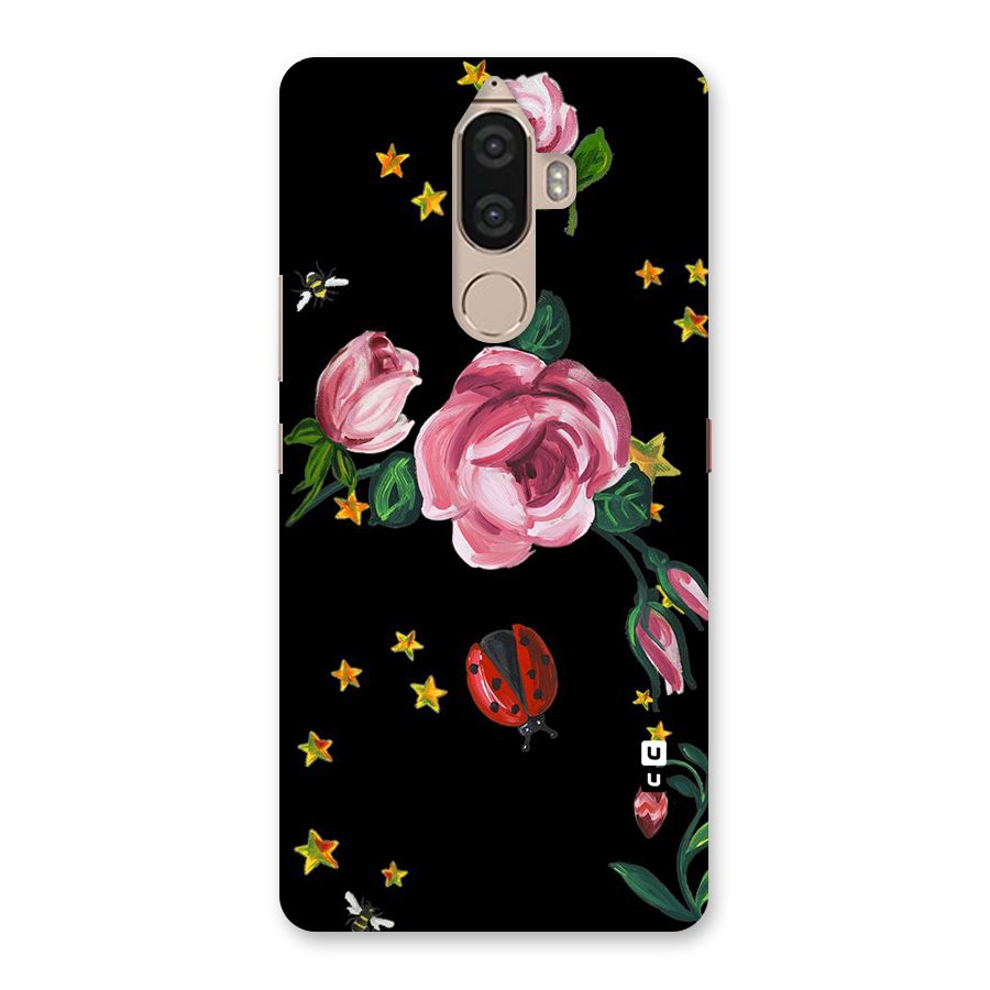 Ladybird And Floral Back Case for Lenovo K8 Note