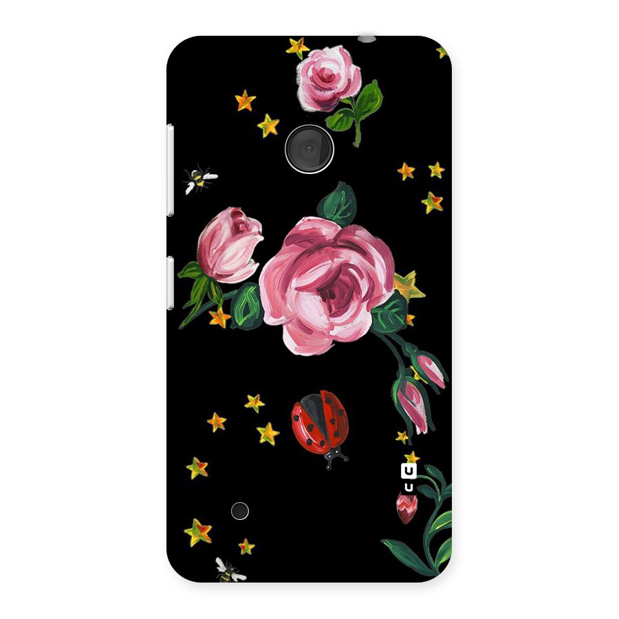 Ladybird And Floral Back Case for Lumia 530