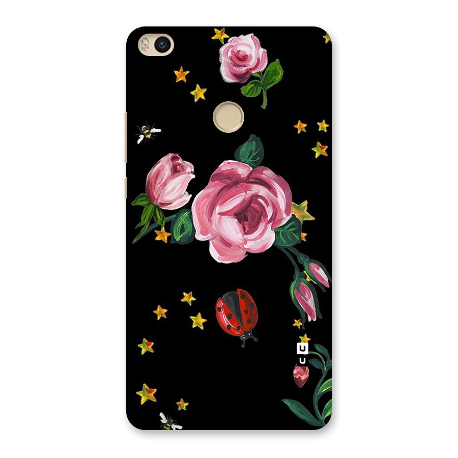 Ladybird And Floral Back Case for Mi Max 2