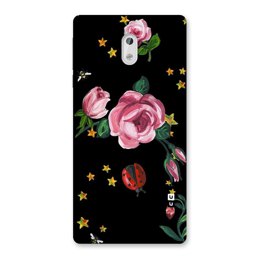 Ladybird And Floral Back Case for Nokia 3