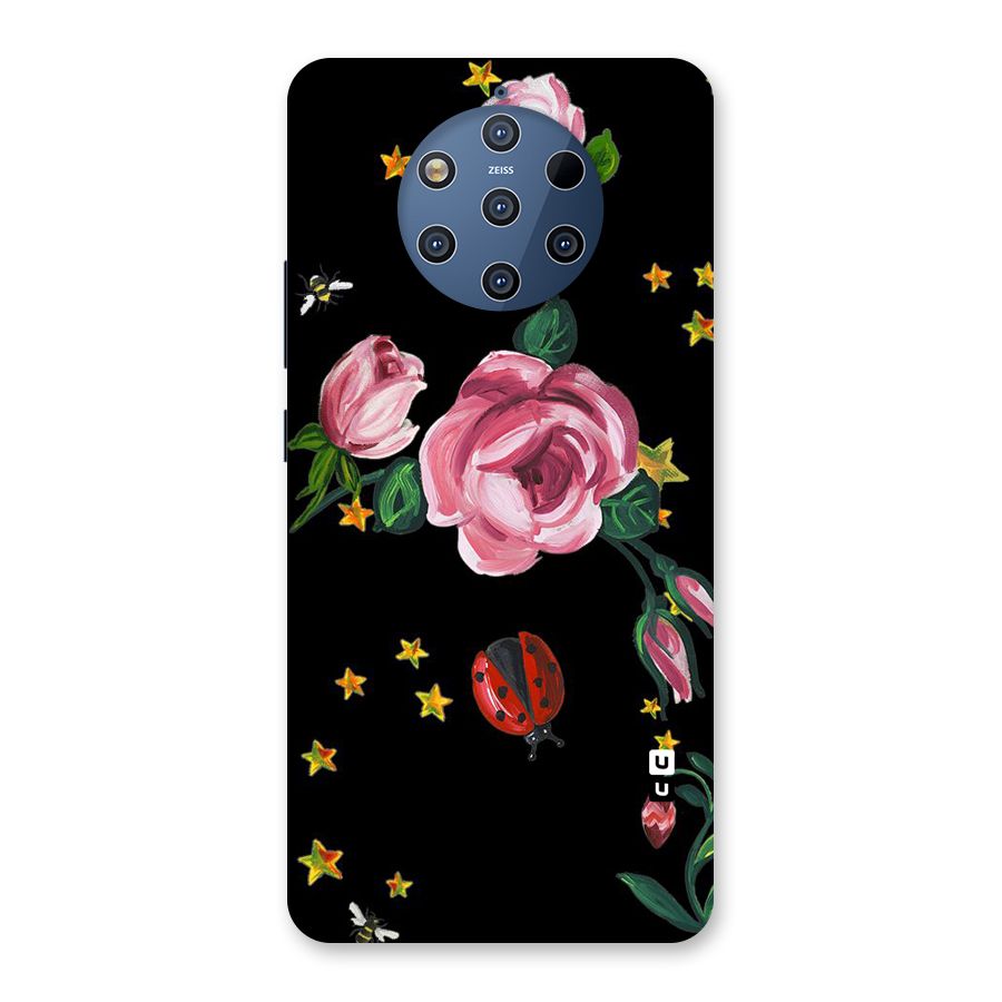 Ladybird And Floral Back Case for Nokia 9 PureView