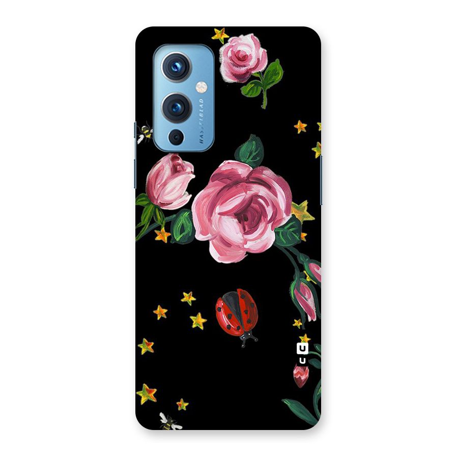 Ladybird And Floral Back Case for OnePlus 9