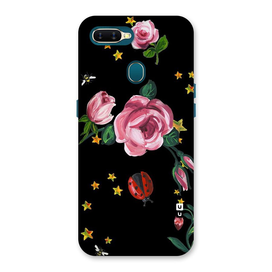 Ladybird And Floral Back Case for Oppo A11k