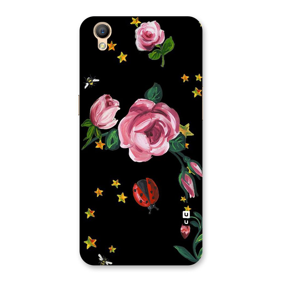 Ladybird And Floral Back Case for Oppo A37