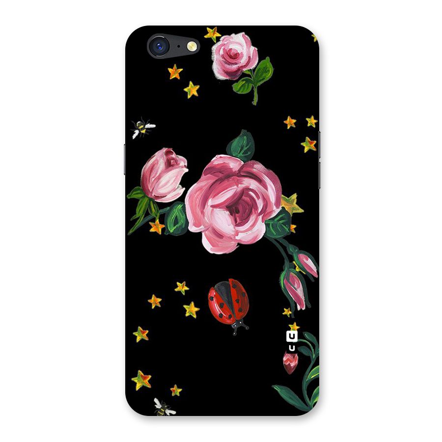 Ladybird And Floral Back Case for Oppo A71