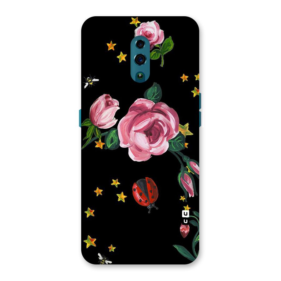Ladybird And Floral Back Case for Oppo Reno