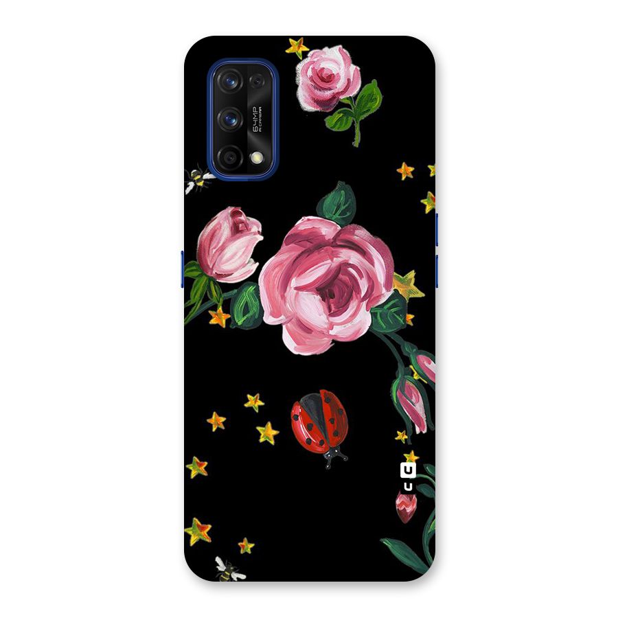 Ladybird And Floral Back Case for Realme 7 Pro