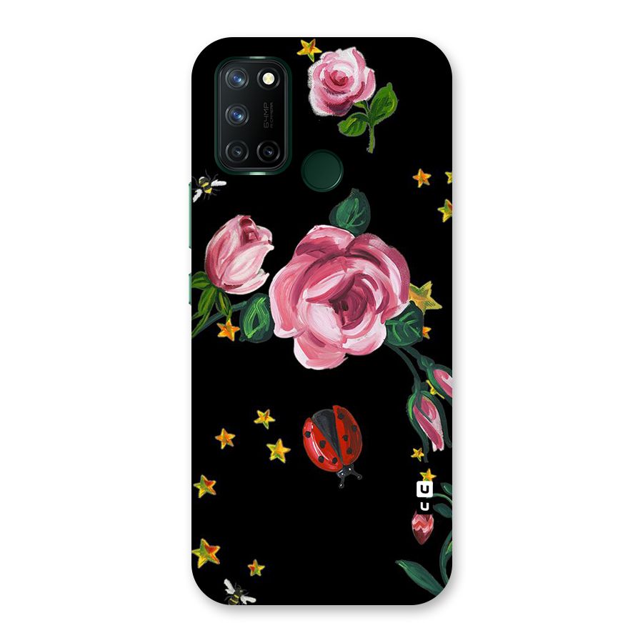 Ladybird And Floral Back Case for Realme 7i