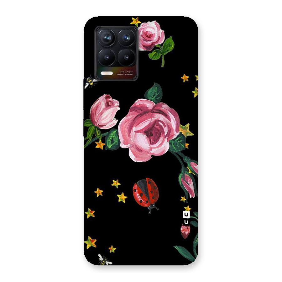 Ladybird And Floral Back Case for Realme 8
