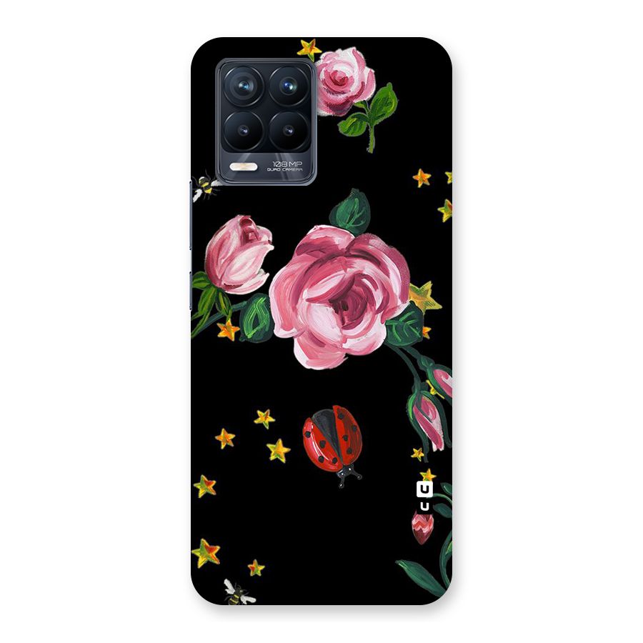 Ladybird And Floral Back Case for Realme 8 Pro