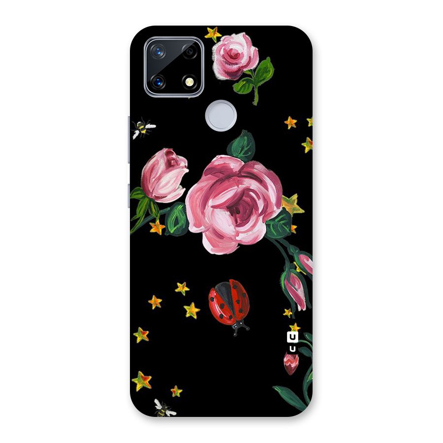 Ladybird And Floral Back Case for Realme Narzo 20