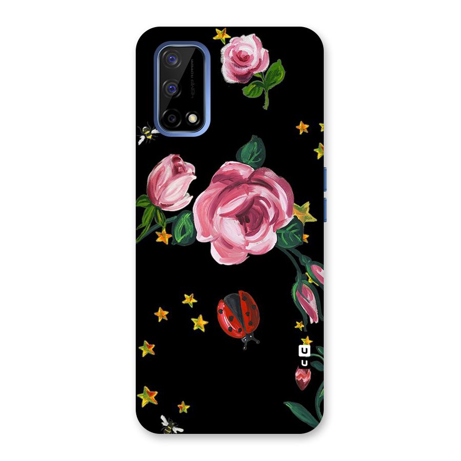 Ladybird And Floral Back Case for Realme Narzo 30 Pro