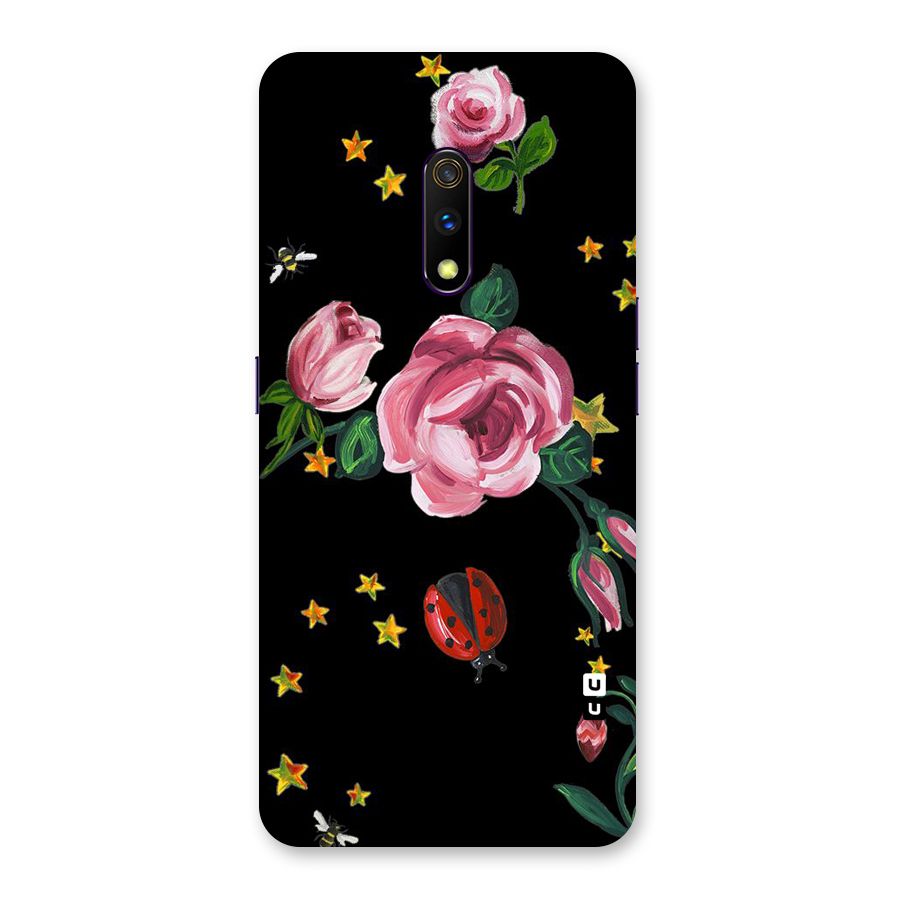 Ladybird And Floral Back Case for Realme X