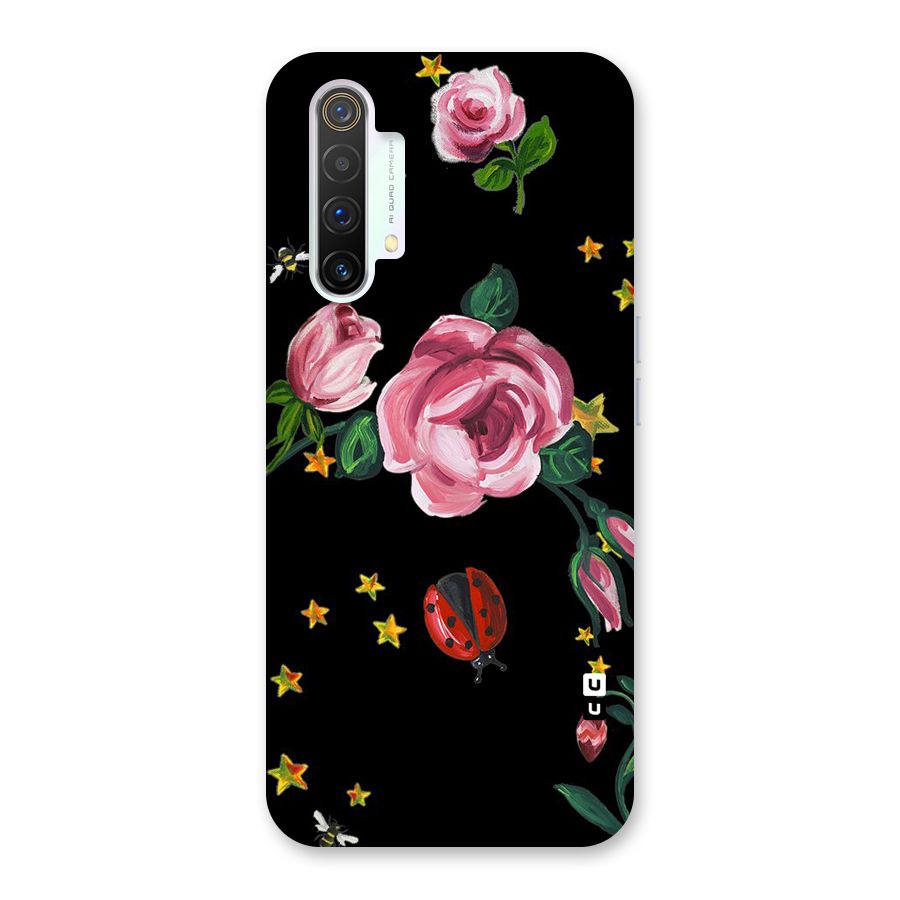 Ladybird And Floral Back Case for Realme X3
