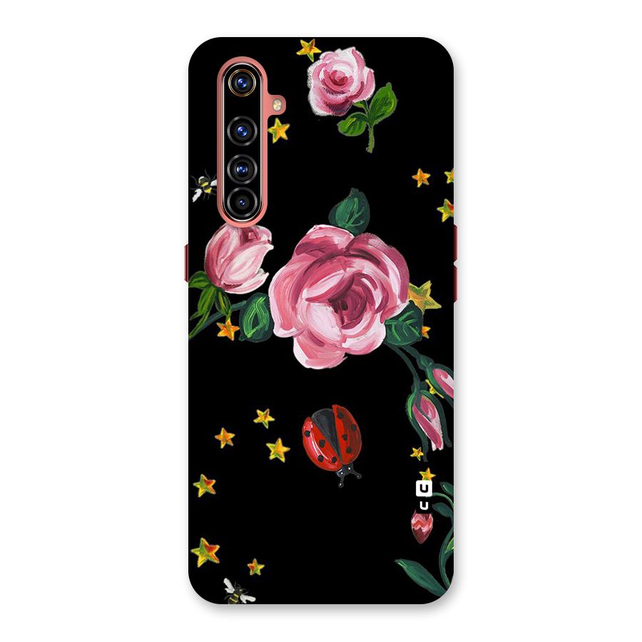 Ladybird And Floral Back Case for Realme X50 Pro