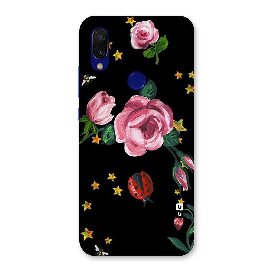 Ladybird And Floral Back Case for Redmi 7
