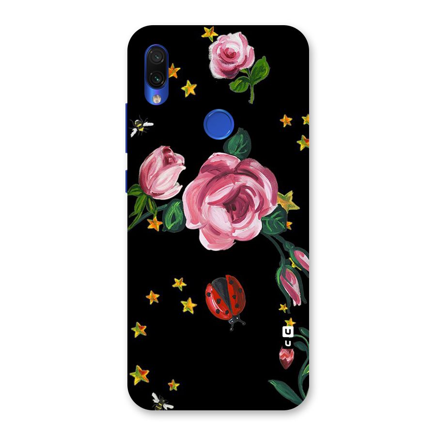 Ladybird And Floral Back Case for Redmi Note 7S