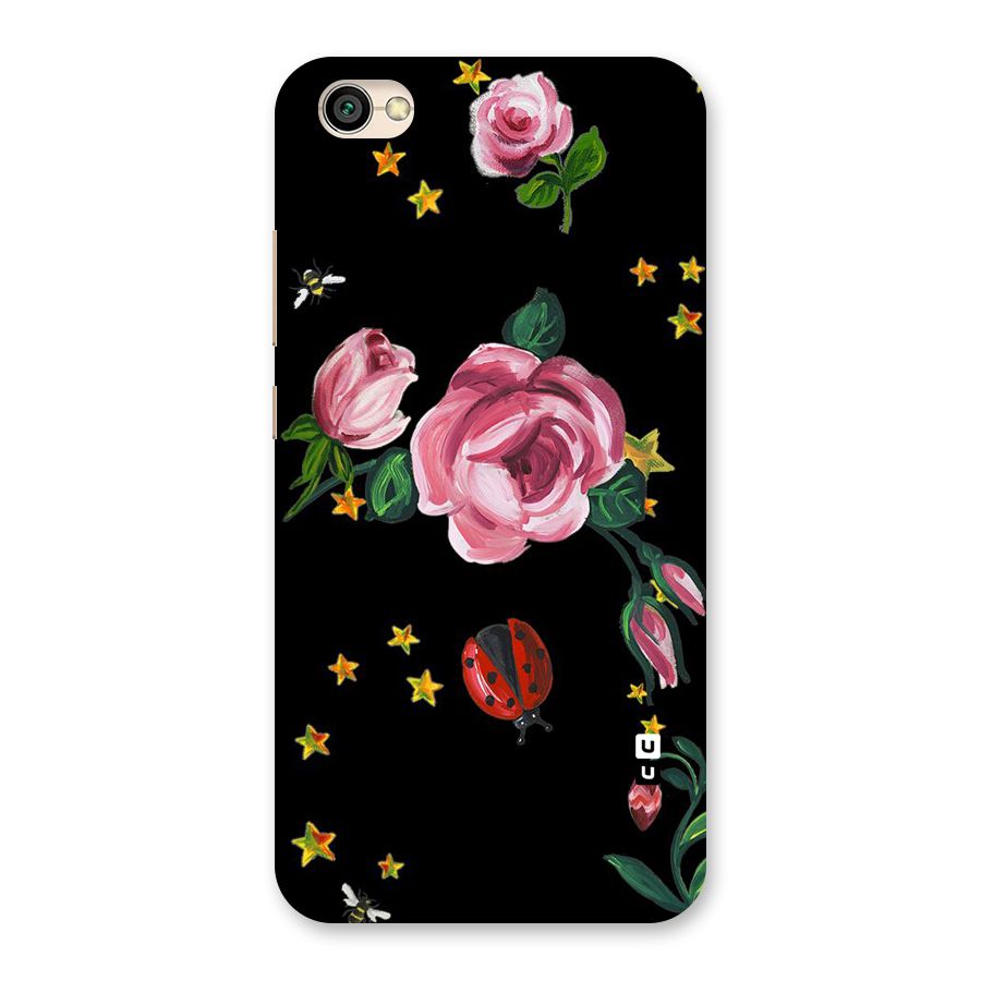 Ladybird And Floral Back Case for Redmi Y1 Lite