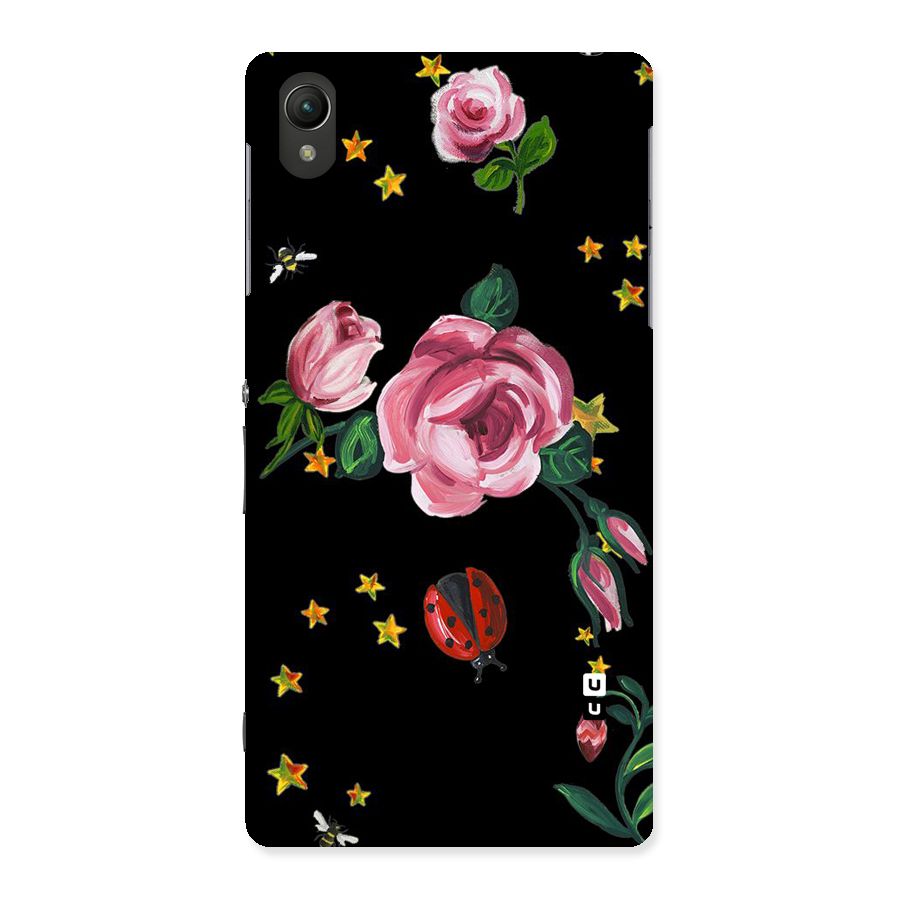 Ladybird And Floral Back Case for Sony Xperia Z2