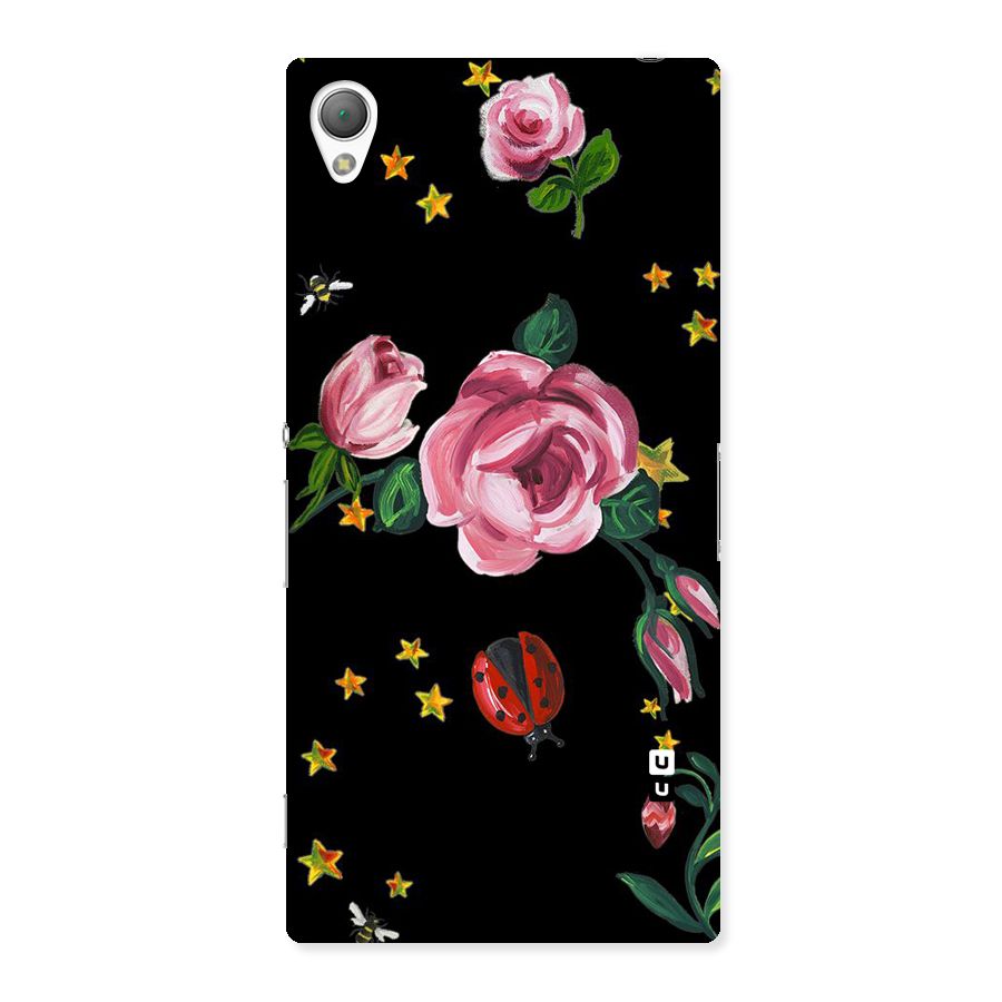 Ladybird And Floral Back Case for Sony Xperia Z3