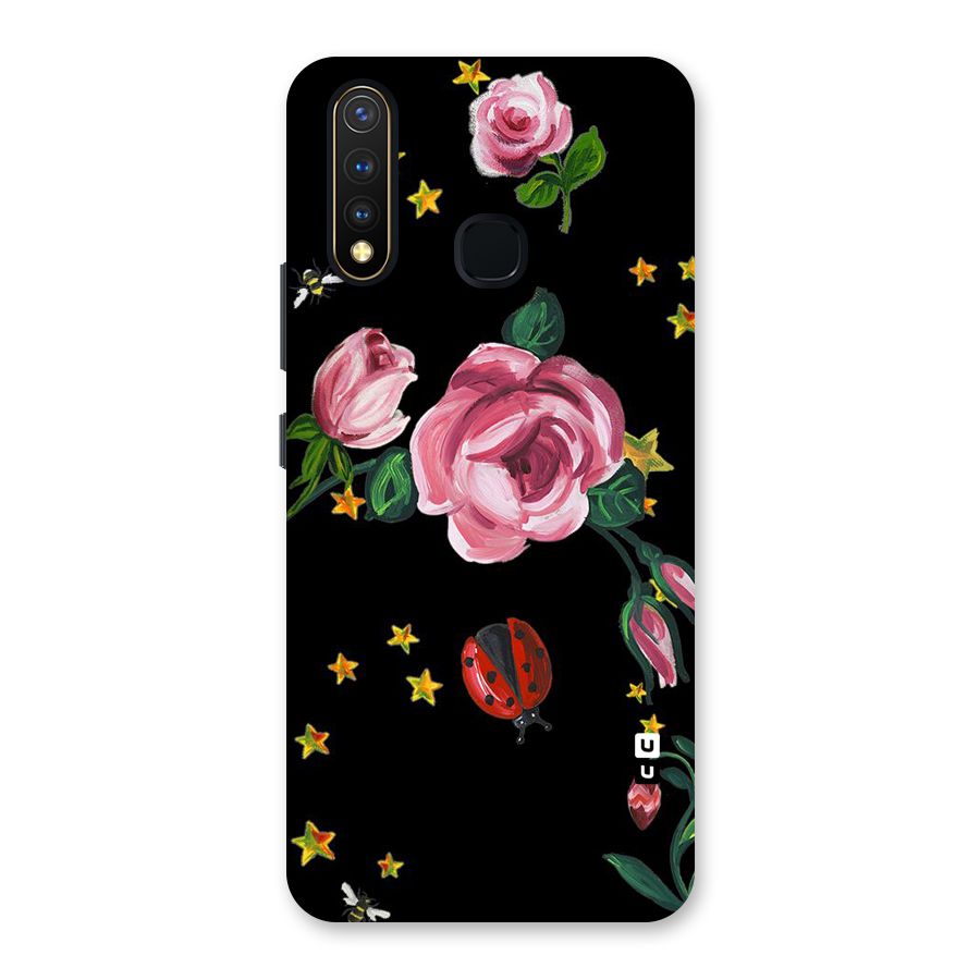 Ladybird And Floral Back Case for Vivo U20