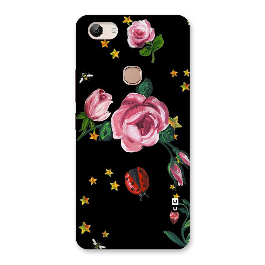 Ladybird And Floral Back Case for Vivo Y83