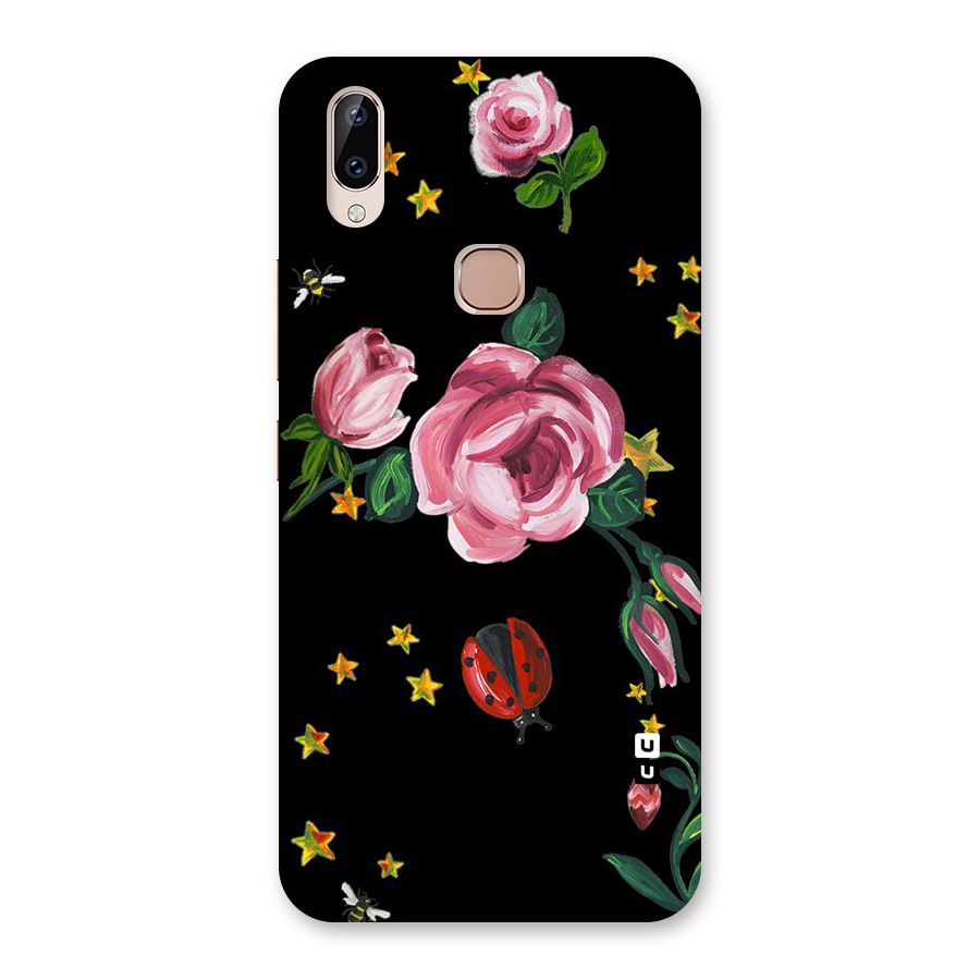 Ladybird And Floral Back Case for Vivo Y83 Pro