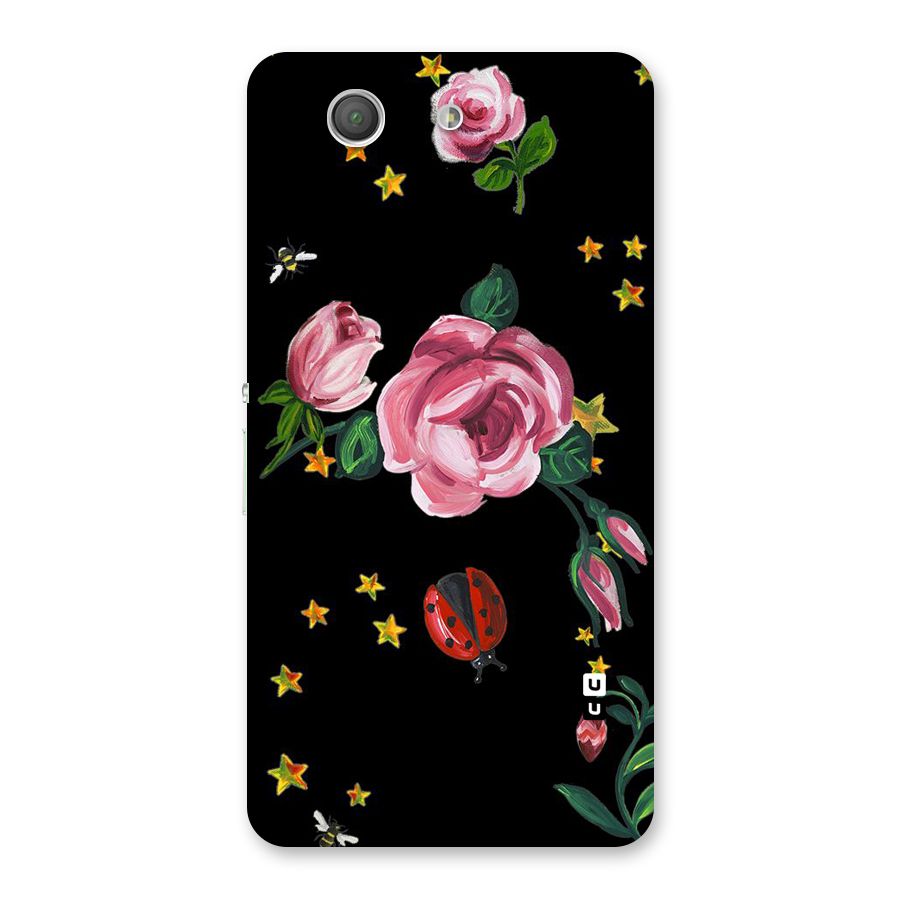 Ladybird And Floral Back Case for Xperia Z3 Compact