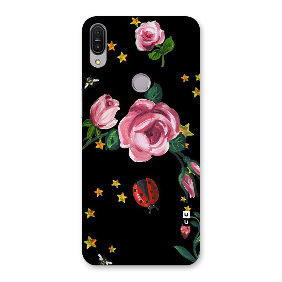 Ladybird And Floral Back Case for Zenfone Max Pro M1