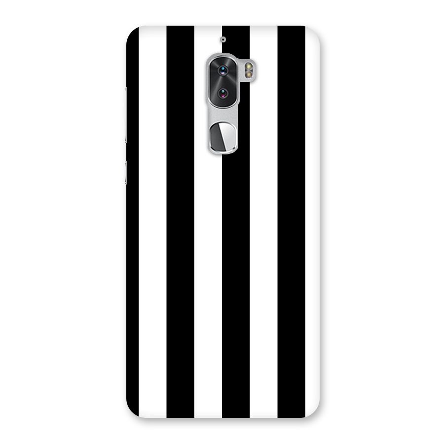Lavish Black Stripes Back Case for Coolpad Cool 1