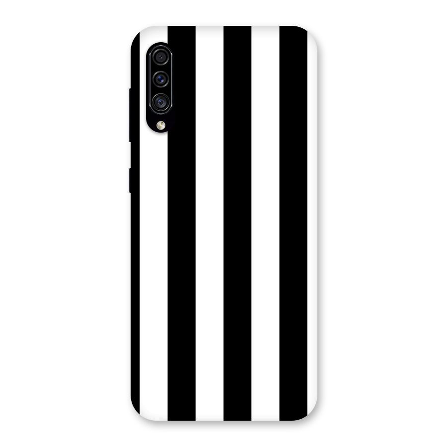 Lavish Black Stripes Back Case for Galaxy A30s