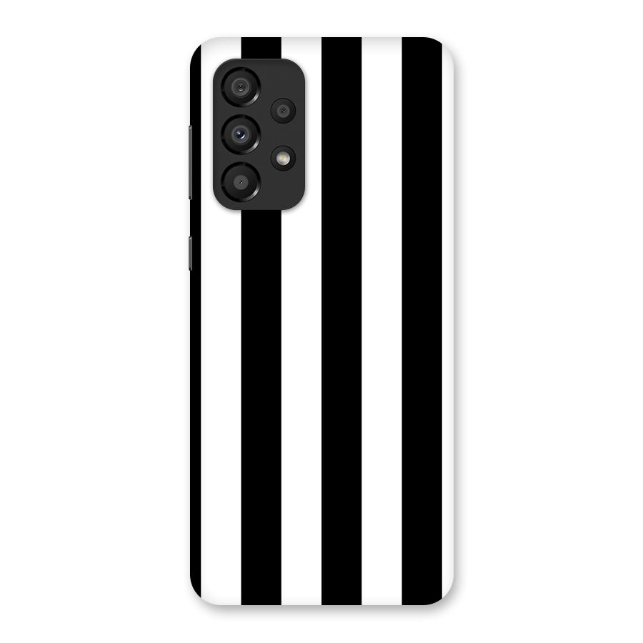 Lavish Black Stripes Back Case for Galaxy A33 5G