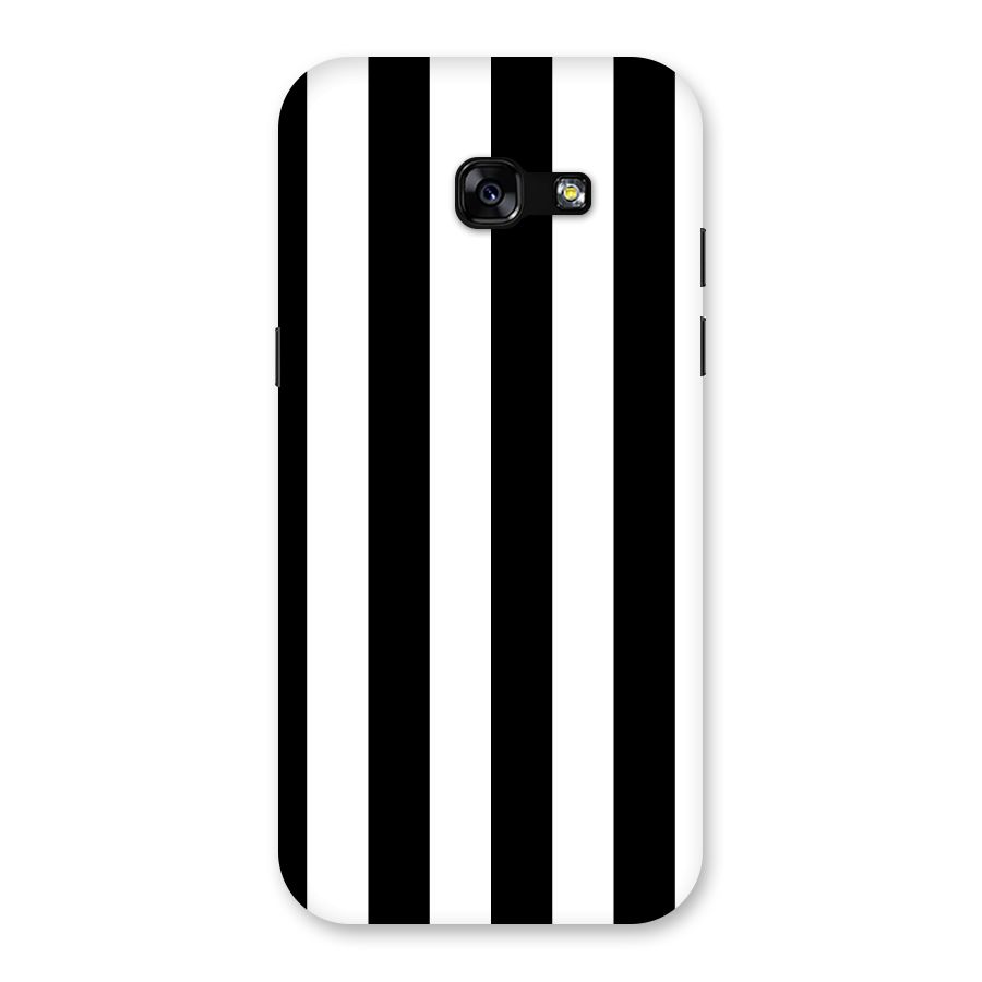Lavish Black Stripes Back Case for Galaxy A5 2017