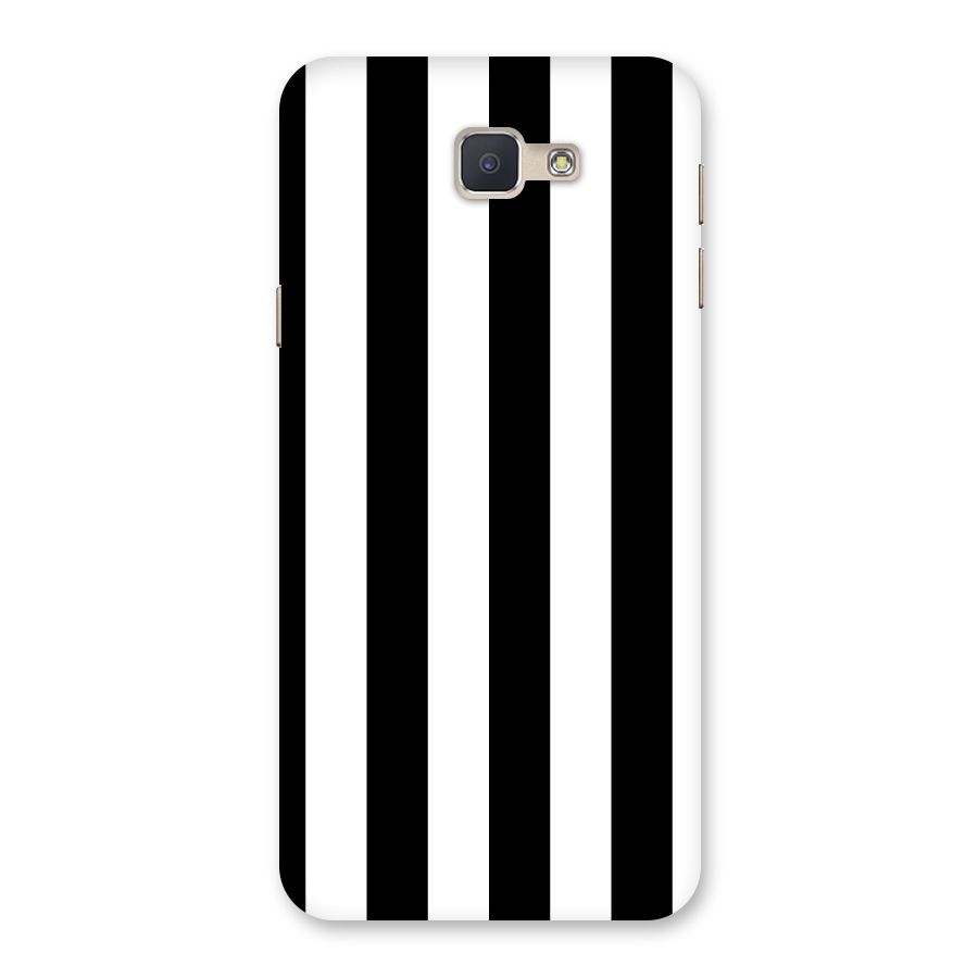 Lavish Black Stripes Back Case for Galaxy J5 Prime
