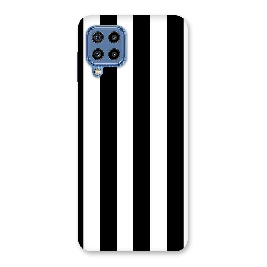 Lavish Black Stripes Back Case for Galaxy M32