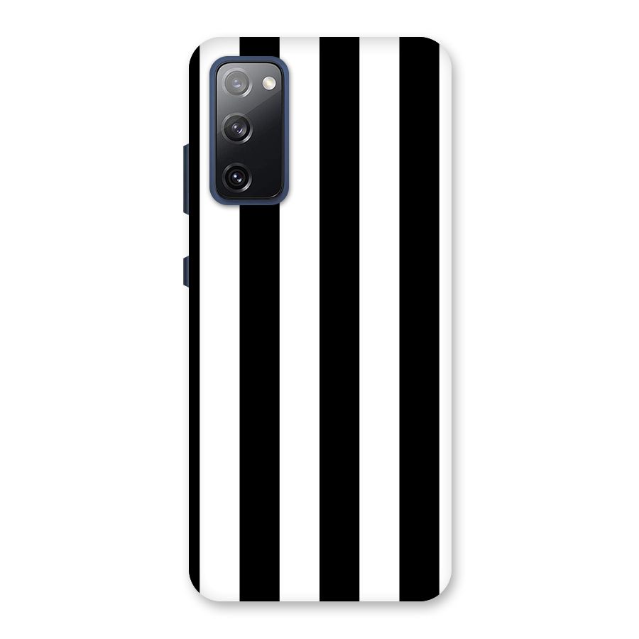 Lavish Black Stripes Back Case for Galaxy S20 FE